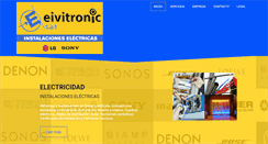 Desktop Screenshot of eivitronic.com